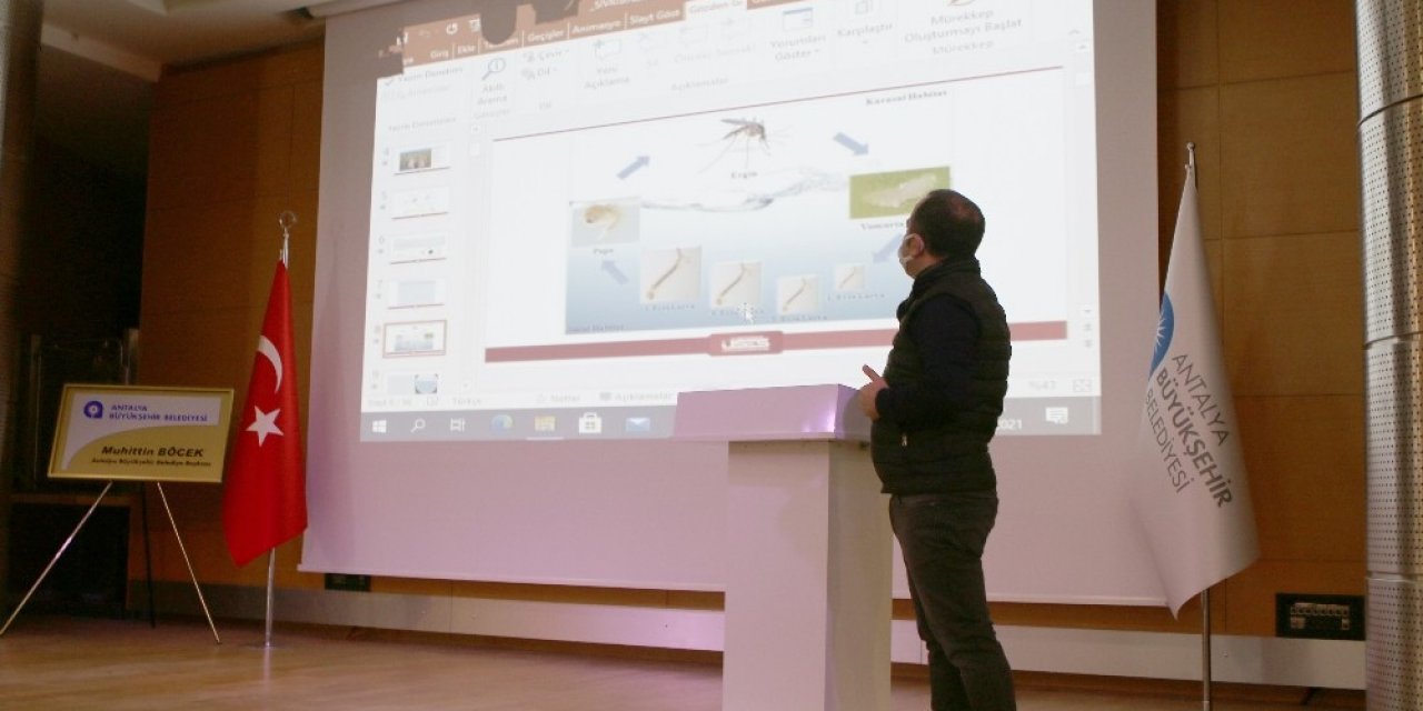 Büyükşehirden Sinekle Mücadele Ekibine Eğitim