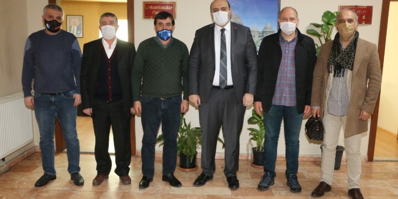 Başkan Orhan’dan Esnaf Odalarına Ziyaret