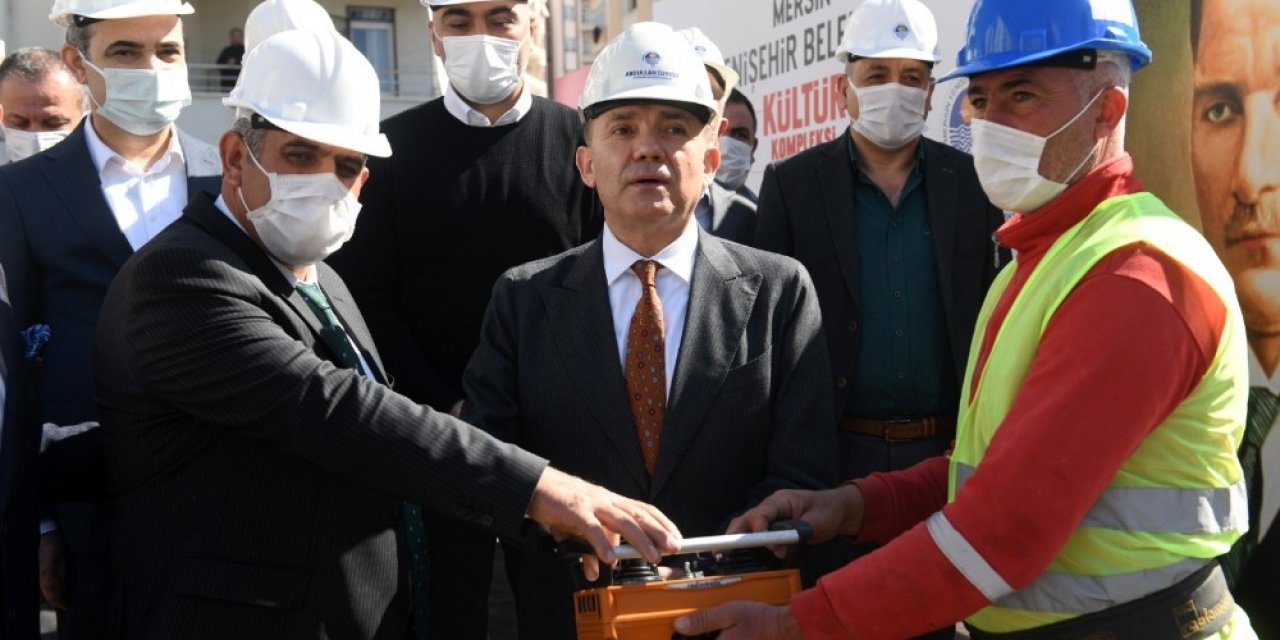 Yenişehir Belediyesi Kültür Kompleksinin Temeli Atıldı