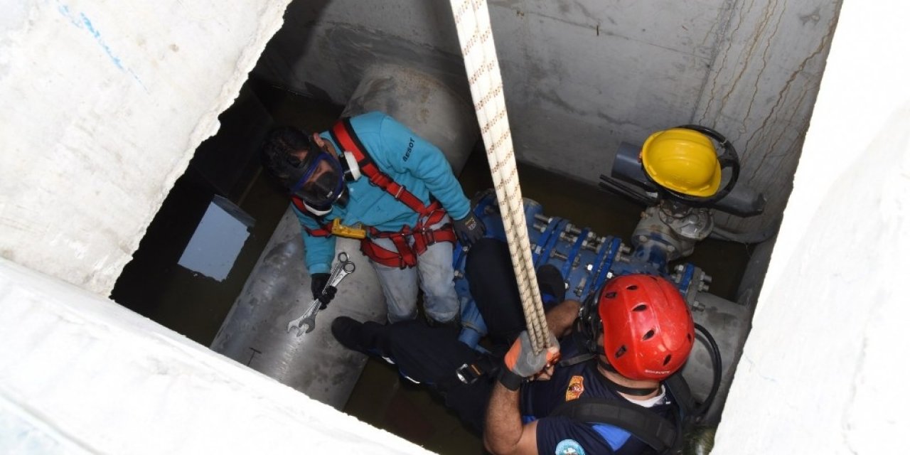 Maski̇’de Gerçeği Aratmayan Tatbikat