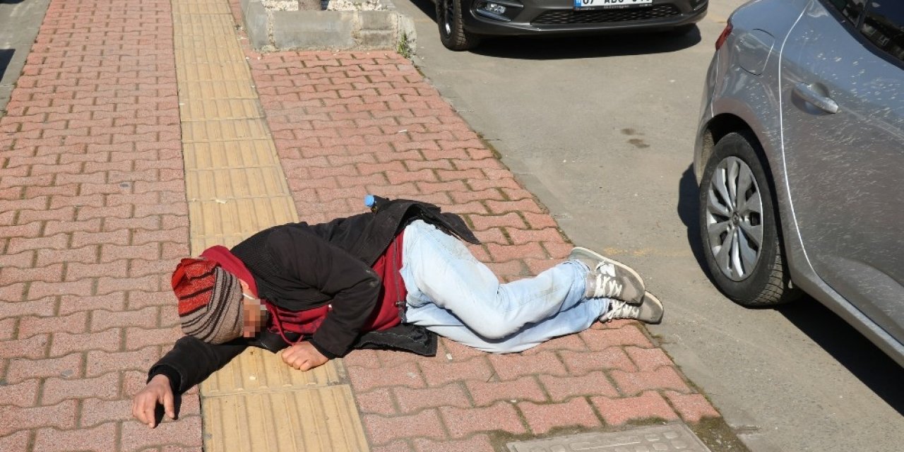 Alkollü Adam Ekipleri Harekete Geçirdi