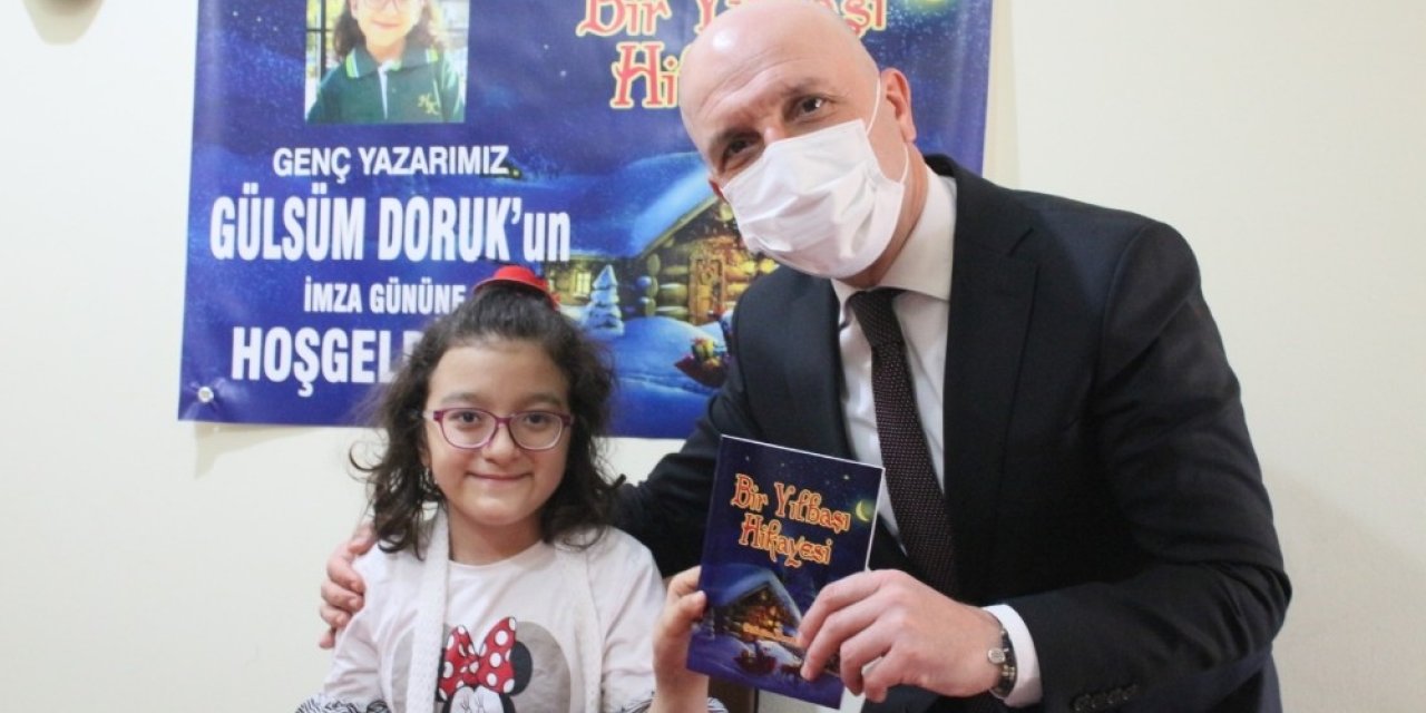 Engel Tanımayan Minik Yazar, Öykü Kitabı Yazdı