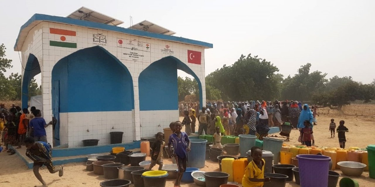 Türkiye Diyanet Vakfı Nijer’de 15 Su Kuyusu Açtı