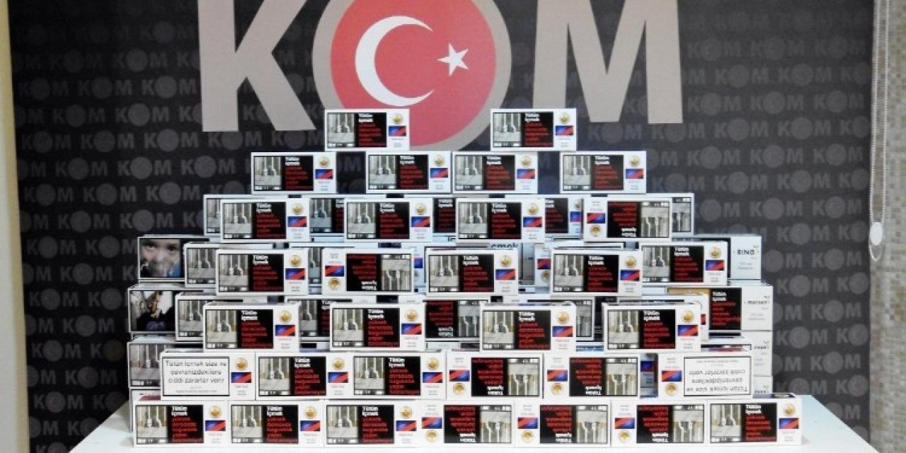 Kırıkkale’de Kaçak Tütün Operasyonu: 29 Bin 500 Makaron Ele Geçirildi