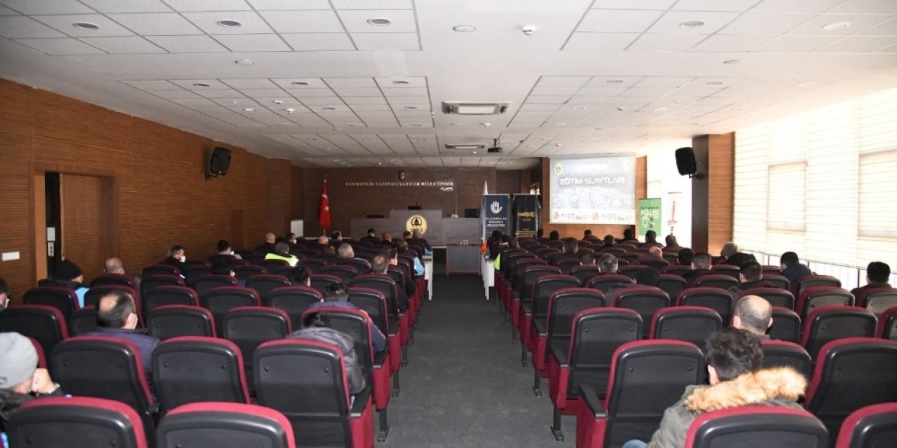 Pursaklar’da Belediye Personeline Madde Bağımlılığı Semineri