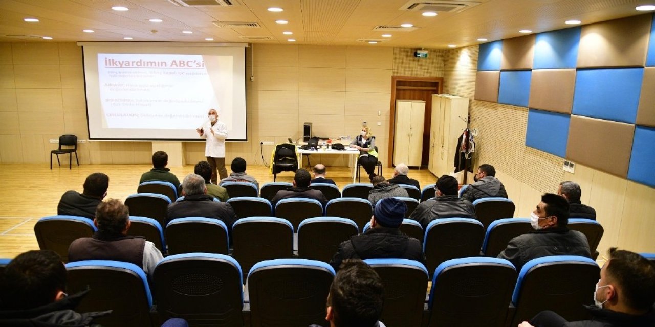 Mamak’ta Belediye Personeline İş Sağlığı Ve Güvenliği Semineri