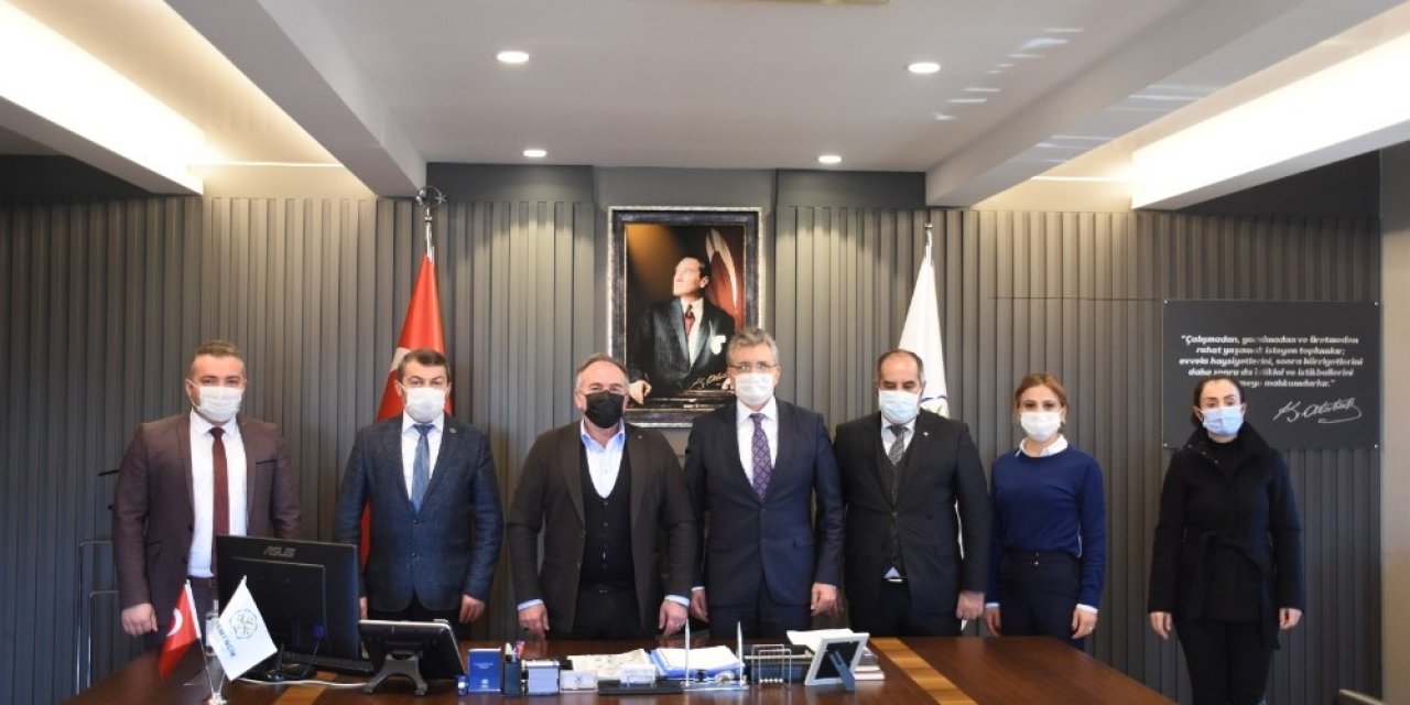 Edremit Belediye Başkanı Arslan, Başkan Öndeş İle Görüştü