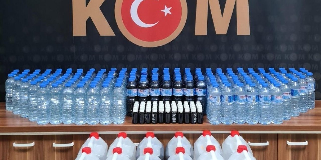 Tokat’ta Sahte İçki Operasyonu