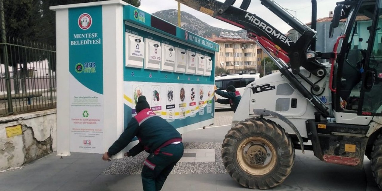 Menteşe’ye Modern Atık Getirme Merkezleri