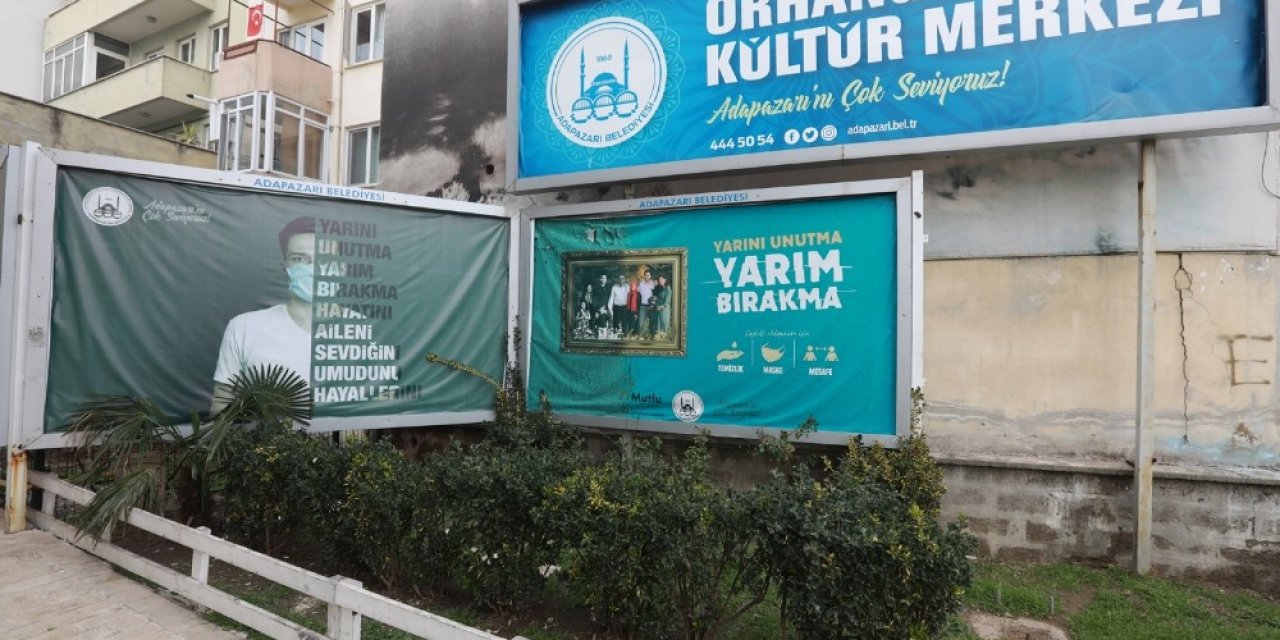 Korona Virüse Karşı Billboardlarda Farkındalık Çalışması