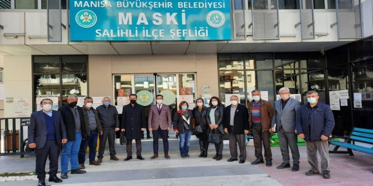 Maski̇ Salihlili Muhtarları Dinledi