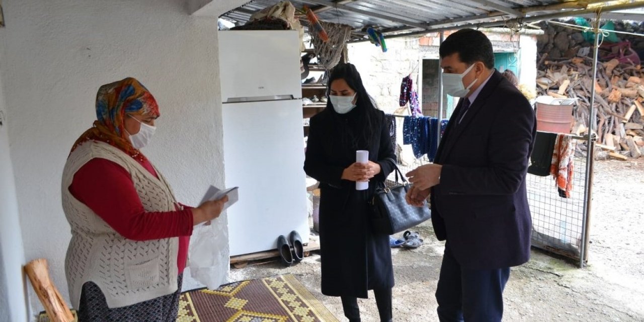 Sosyal Yardımdan Faydalanamadığı Tespit Edilen Ailelere Ziyaret