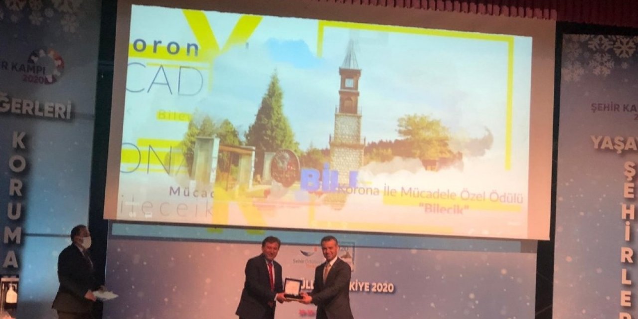Bilecik Belediyesi ’korona İle Mücadele Özel Ödülü’ne Layık Görüldü