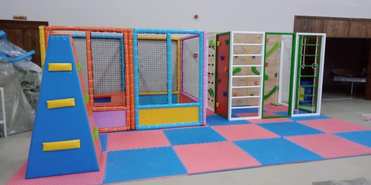 Yeni Çocuk Kulübü Oyun Ve Çalışma Gruplarının Montajı Tamamlandı