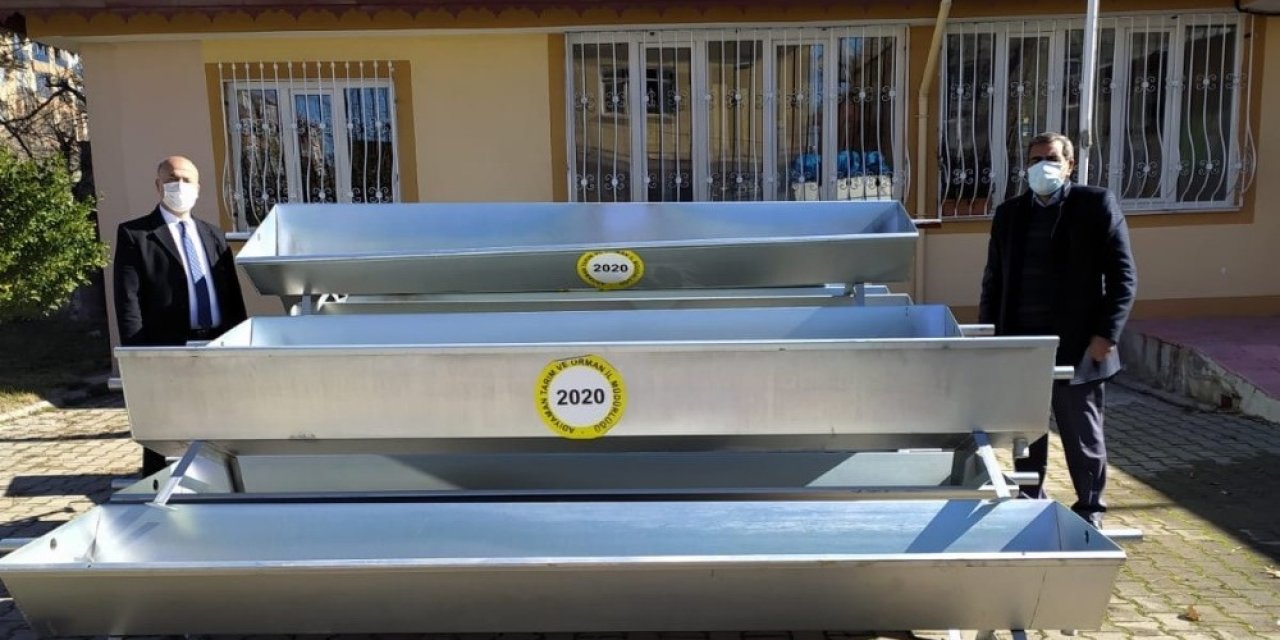 Gölbaşı İlçesinde 14 Köye Sıvat Dağıtımı Yapıldı