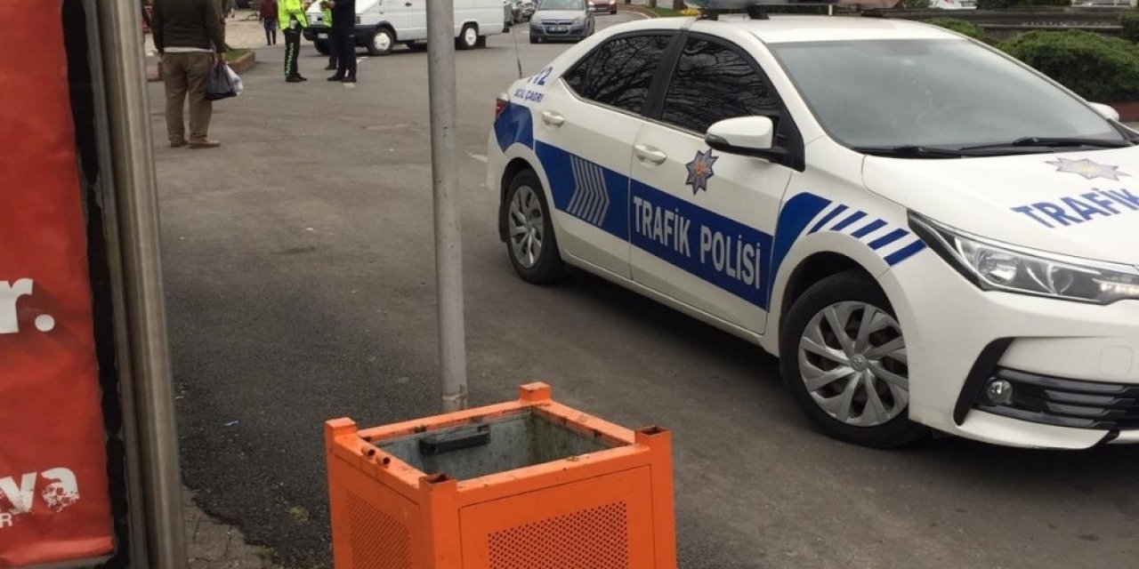 Kontrolden Çıkan Motosiklet Devrildi: 1 Yaralı