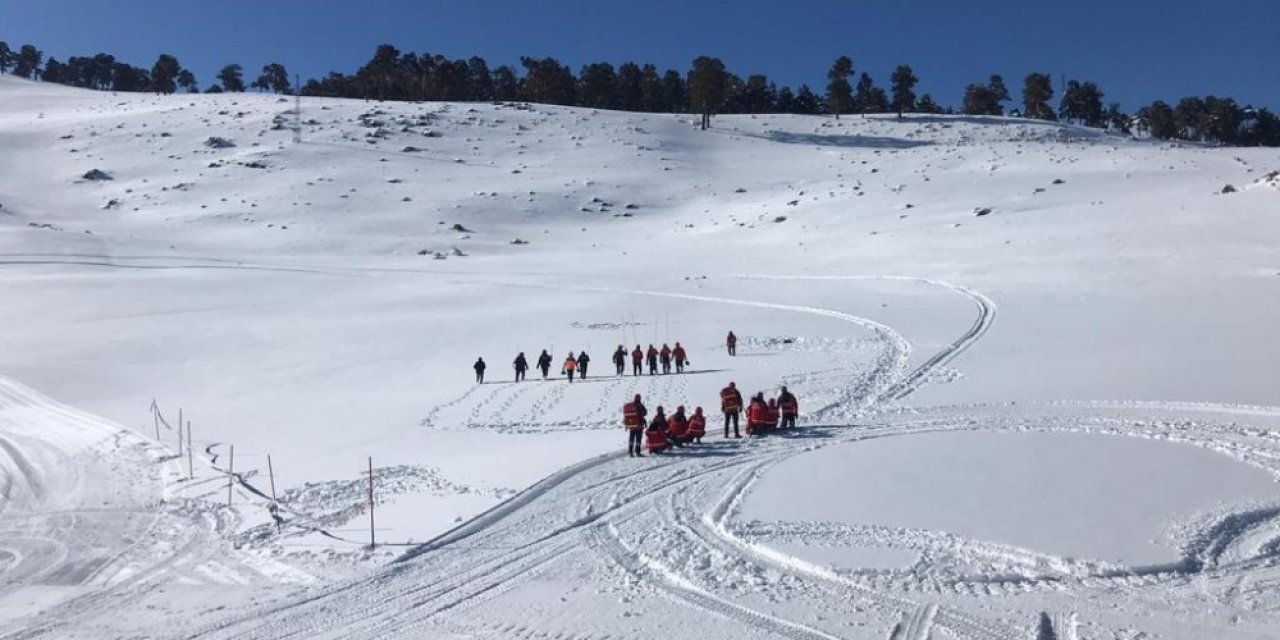 Sarıkamış’ta Çığ Tatbikatı Gerçeğini Aratmadı