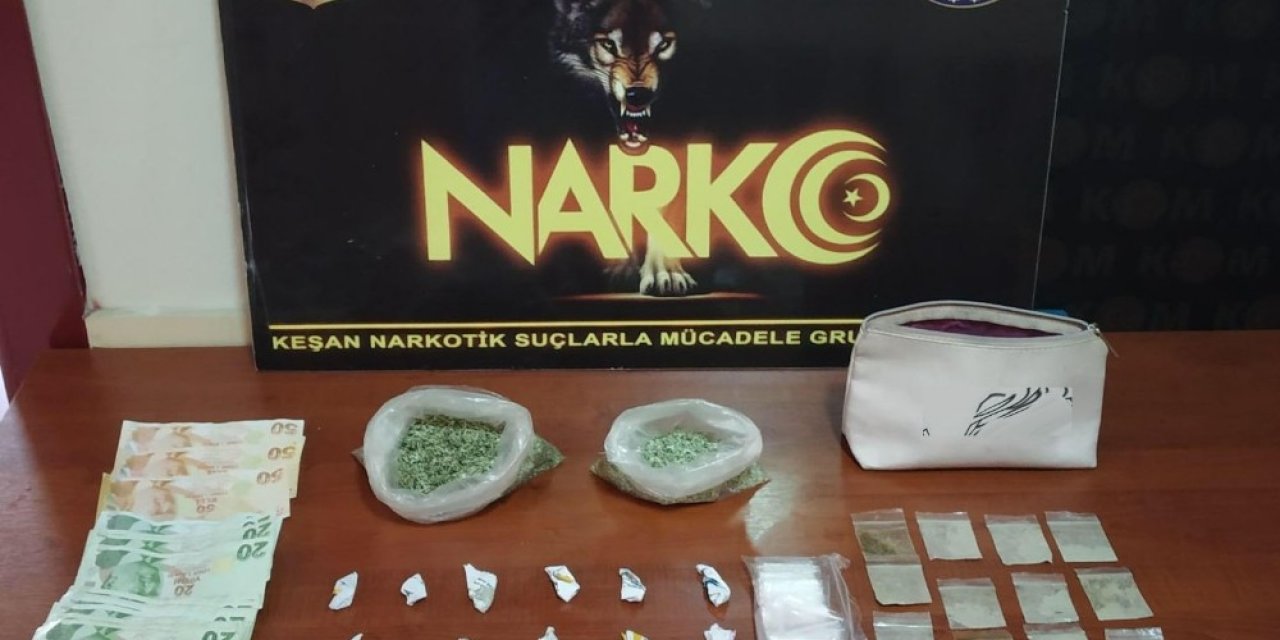 Keşan’da Uyuşturucu Operasyonu: 3 Tutuklama