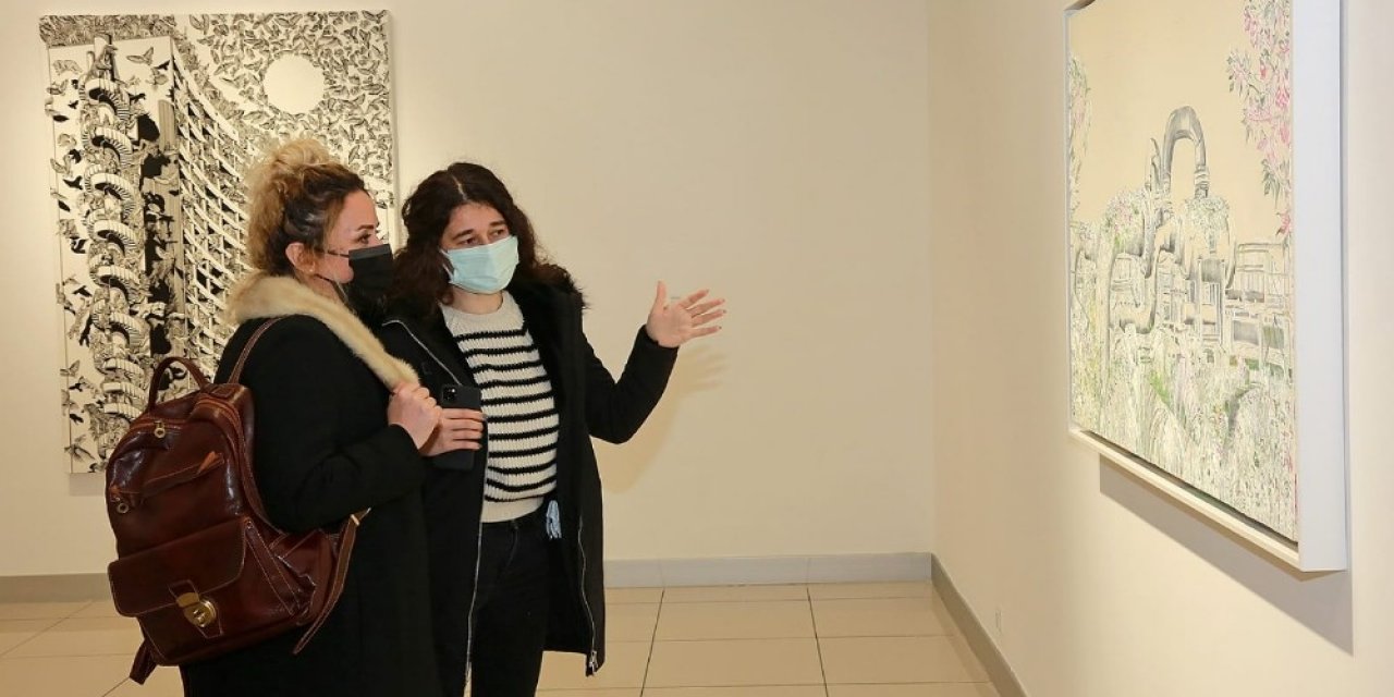 Pandeminin Sanatçılara Yansıması “yeniden” Sergisiyle Sanatseverlerin Beğenisine Sunuldu