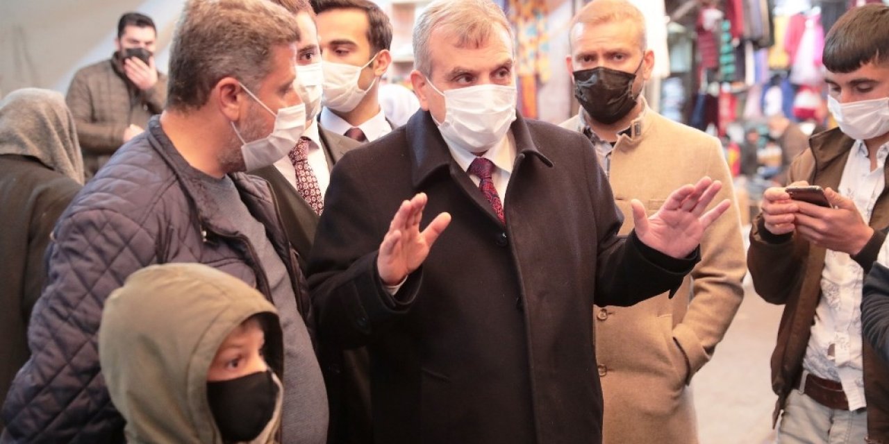 Beyazgül Esnaf Ve Vatandaşlarla Buluştu