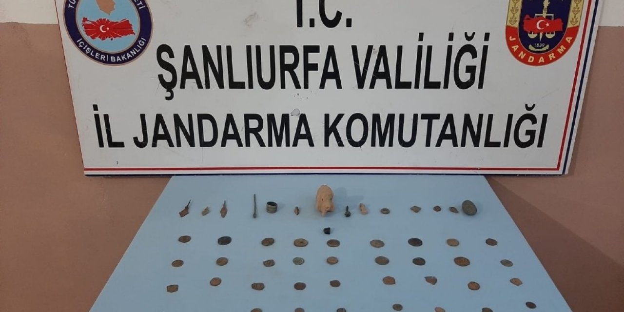 Şanlıurfa’da Roma Dönemine Ait Tarihi Eserler Ele Geçirildi