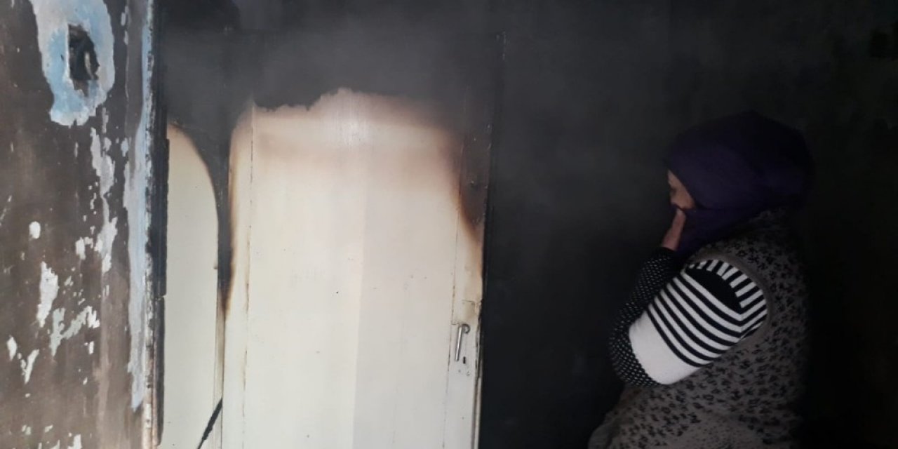 Ağrı’da Korkutan Yangın