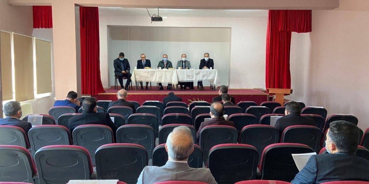 Bilecik’te İ̇lçe Milli Eğitim Müdürleri İ̇stişare Toplantısı Yapıldı