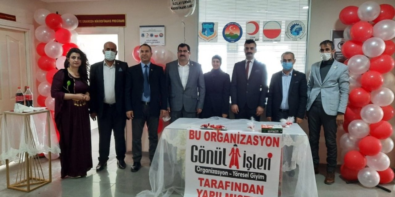 Şırnak’ta Mikrofinans Şubesi Açıldı