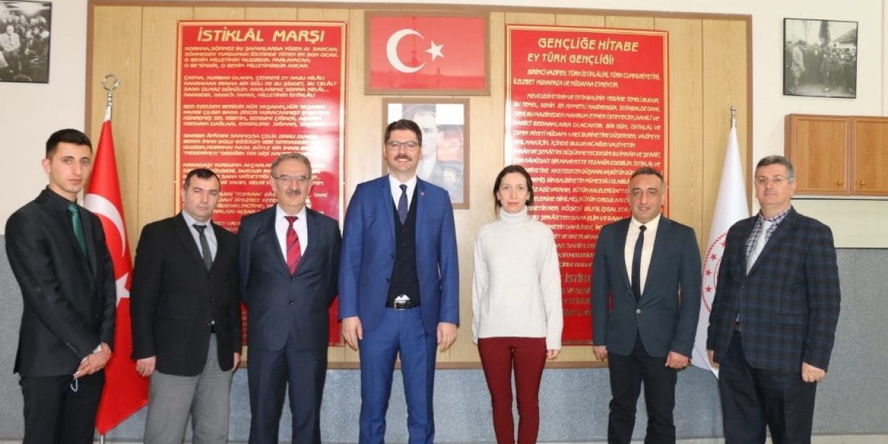 Vergi Haftası Nedeniyle Kaymakam Karaloğlu’na Ziyaret