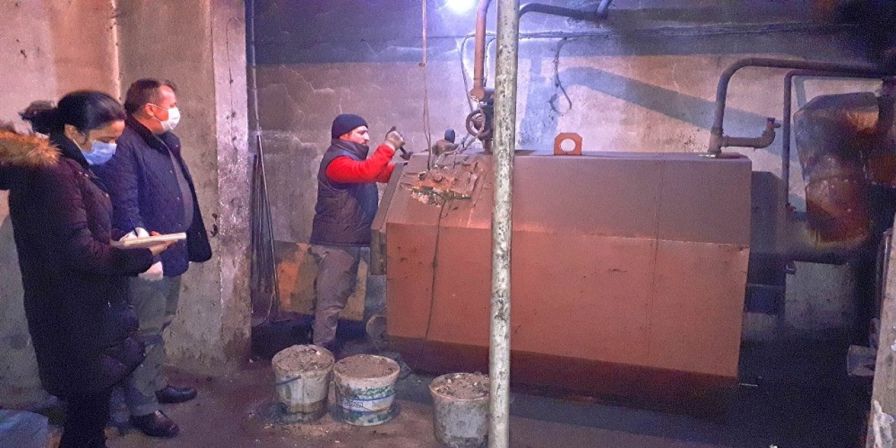Kahramanmaraş’ta Isıtma Sistemleri Denetleniyor