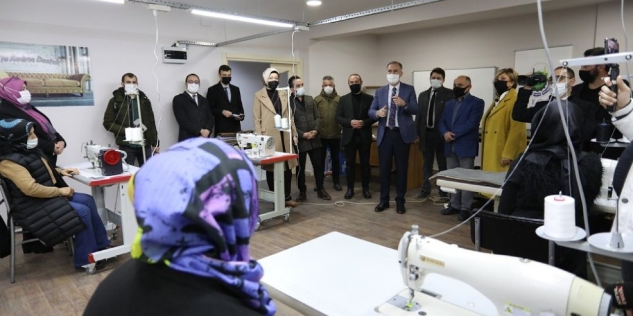 Koltuk Dikiş Elemanı Kursu Başladı