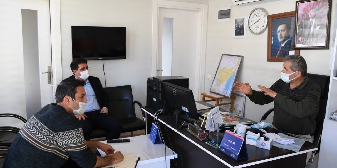 Konyaaltı Belediyesi, Muhtarlarla Tek Tek Görüşerek Taleplerini Dinliyor