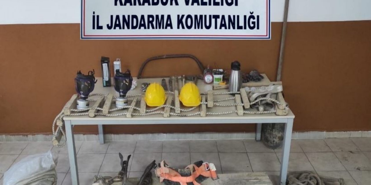 Karabük’te Kaçak Kazı Yapanlara Suçüstü