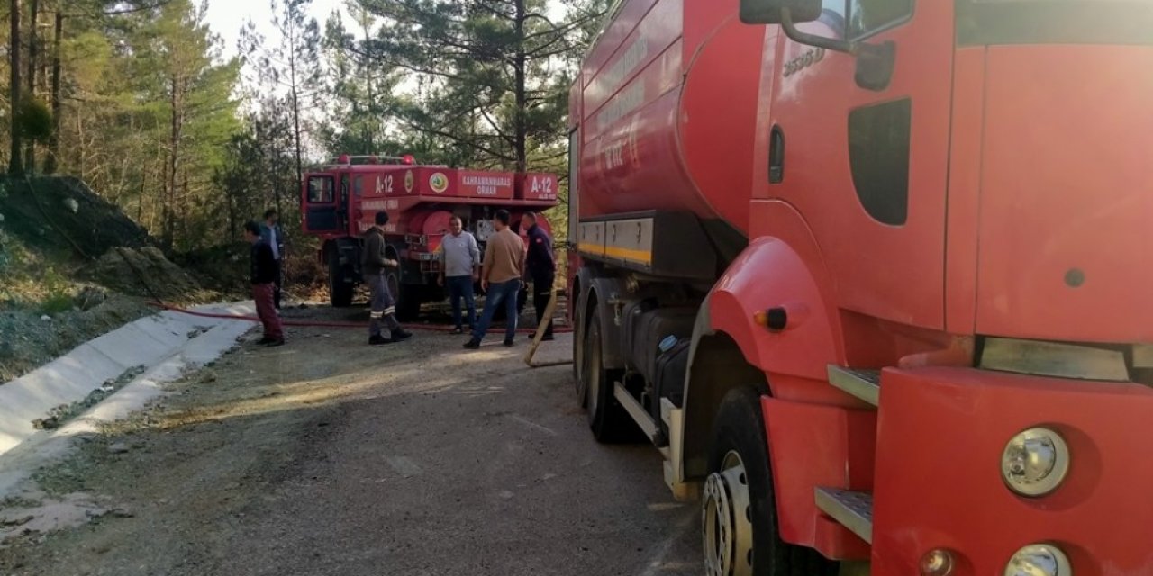Hatay’ın Erzin İlçesinde Orman Yangını