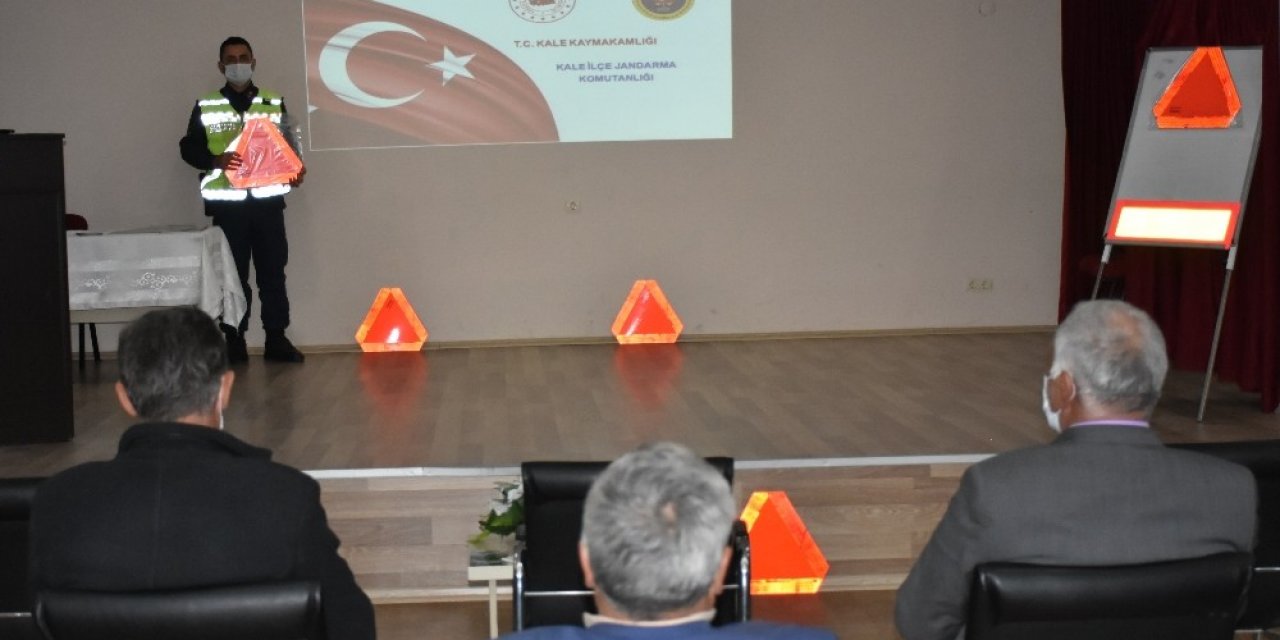 Traktör Ve Motosiklet Kazalarına Karşı Uygulanacak Proje İçin Düğmeye Basıldı