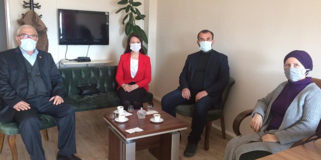 Tekin’den, Kyk Müdürlüğüne Atanan Sevgi Belder Eren’i Ziyaret