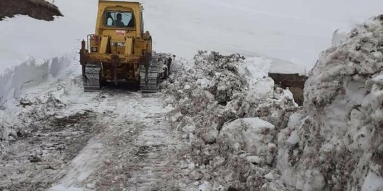 Soğuk Hava Su Hattını Bile Dondurdu