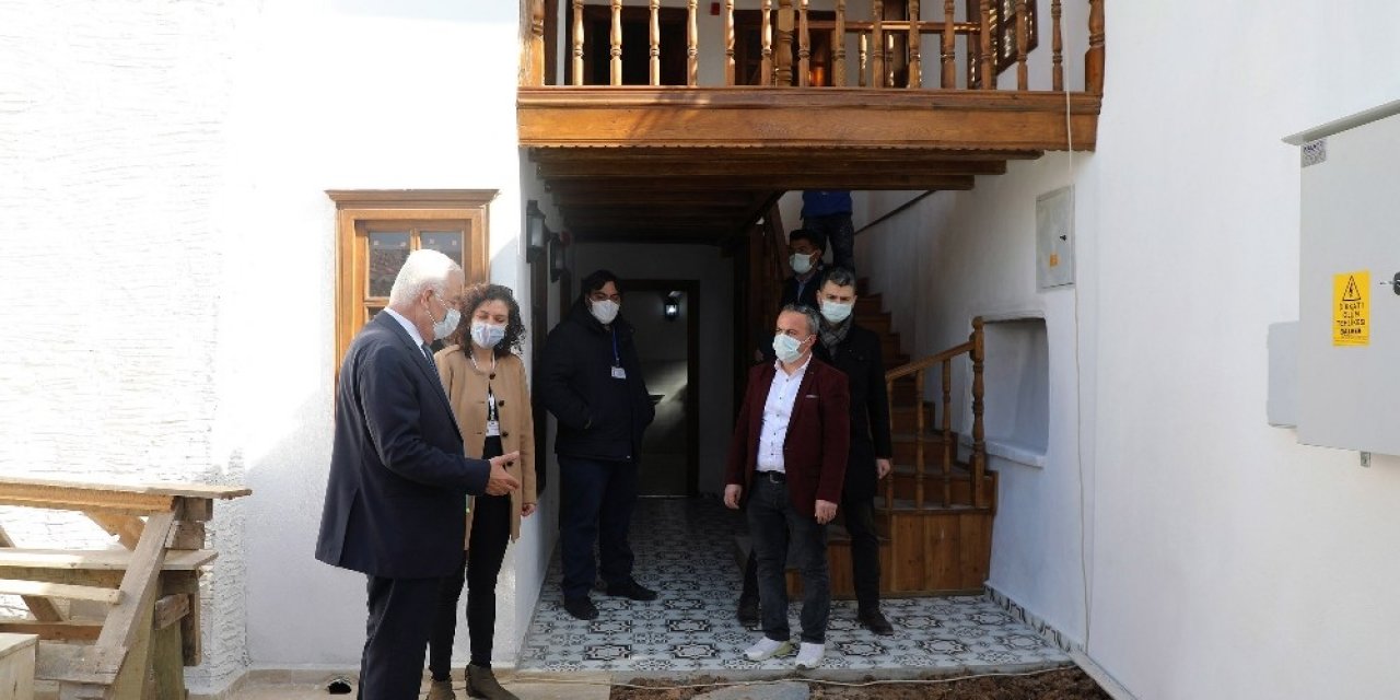 ‘gözcüler Evi’ Restorasyon Çalışmalarında Sona Gelindi