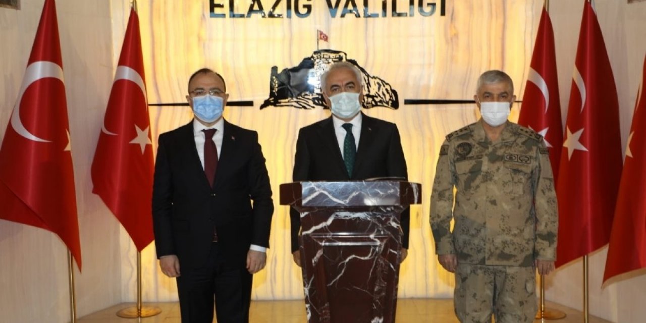 Bakan Yardımcısı Ersoy Ve Jandarma Komutanı Çetin Elazığ’da