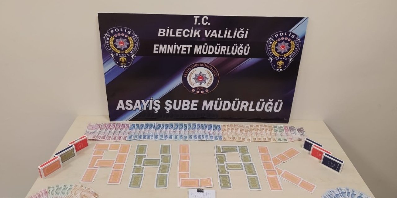 Bilecik’te Kumar Operasyonu