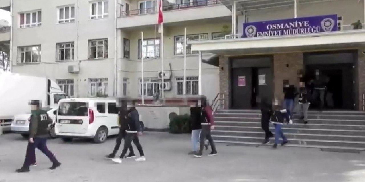 Osmaniye’de "torbacı" Operasyonuna 10 Tutuklama
