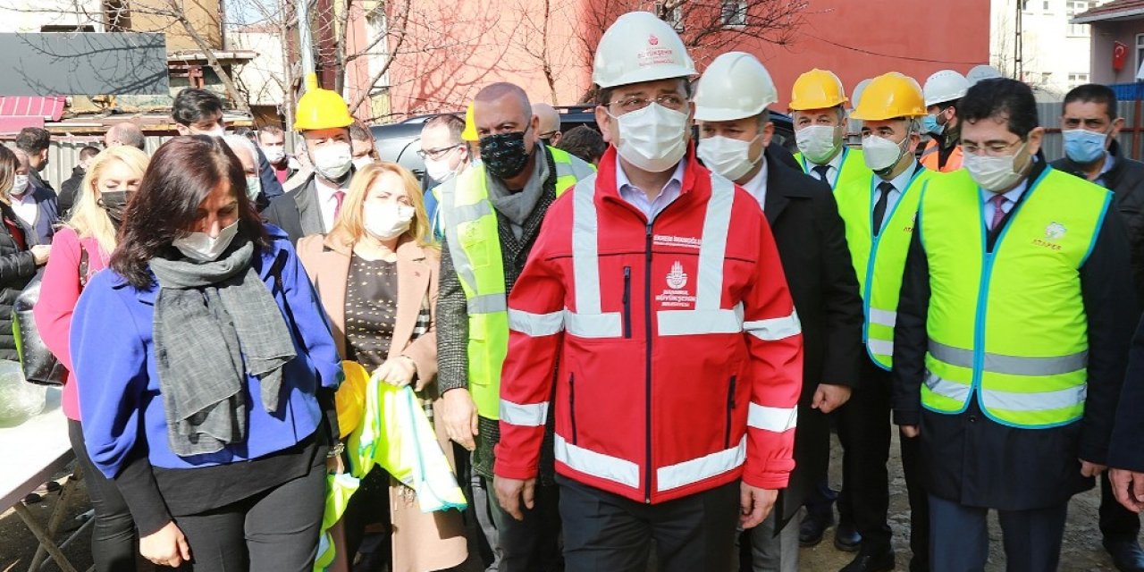 İ̇bb Başkanı Ekrem İ̇mamoğlu Ataşehir’de İncelemelerde Bulundu