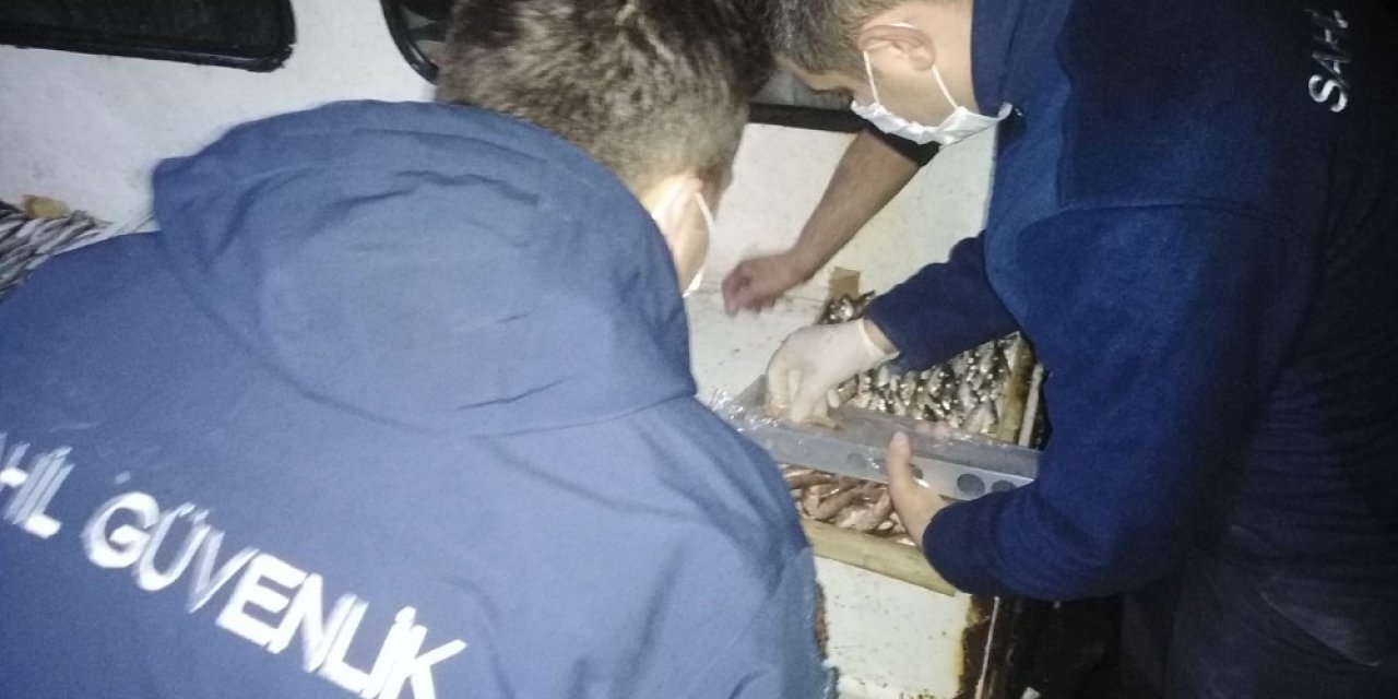 Karaburun Balıkçı Barınağında Denetim