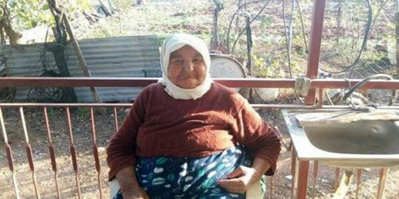 Yaşlı Kadın Çıkan Yangında Hayatını Kaybetti