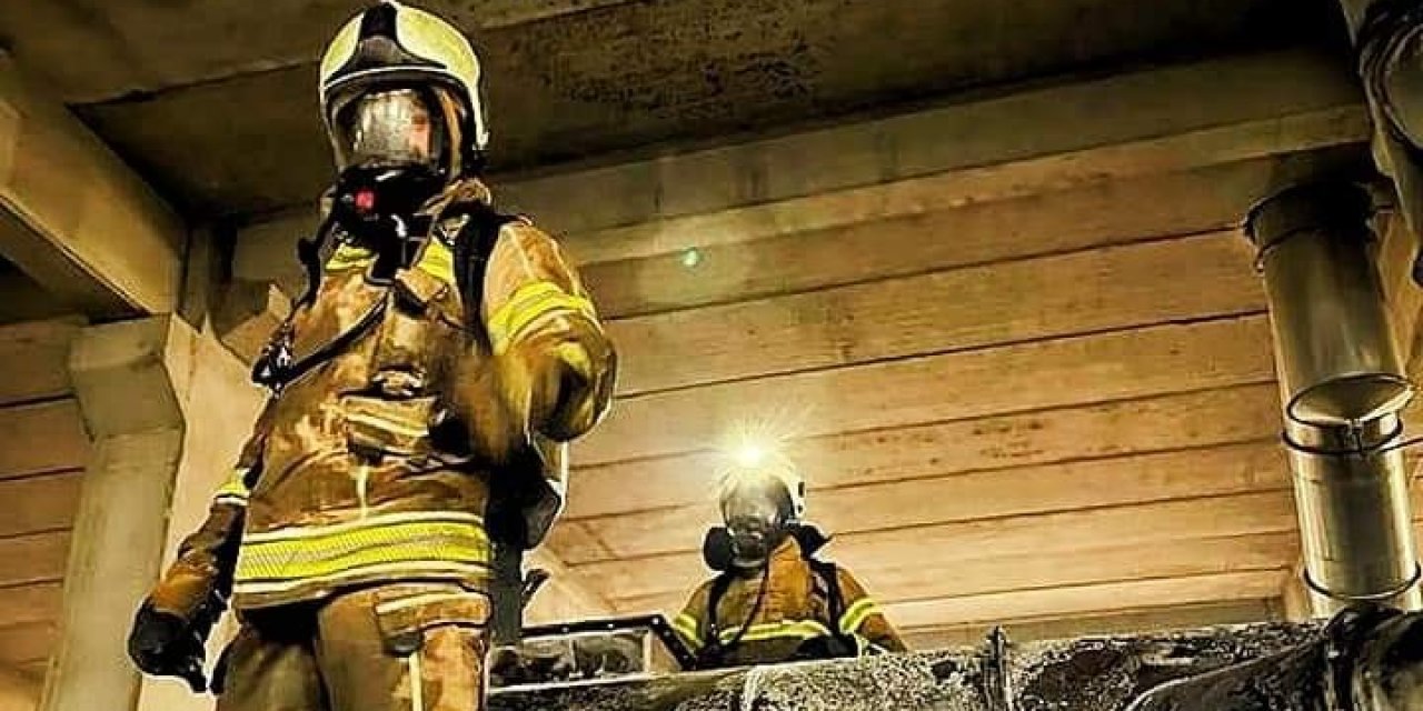 Bursa’da Baca Yangını Korkuttu