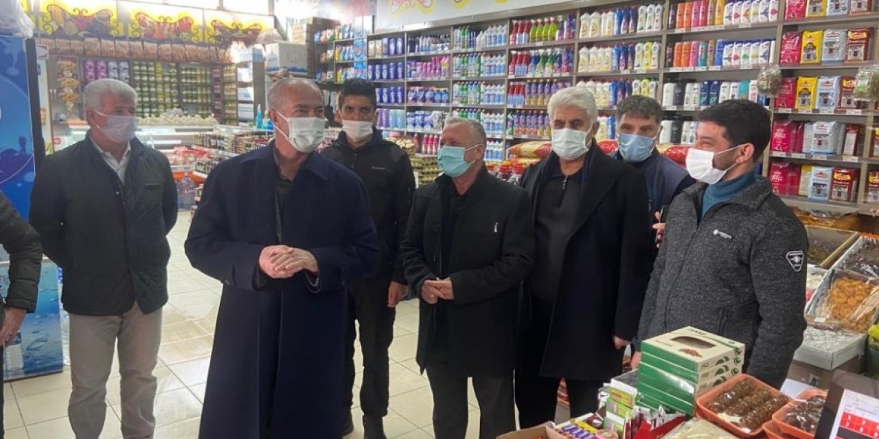 Başkan Akman’dan Esnaf Ziyareti