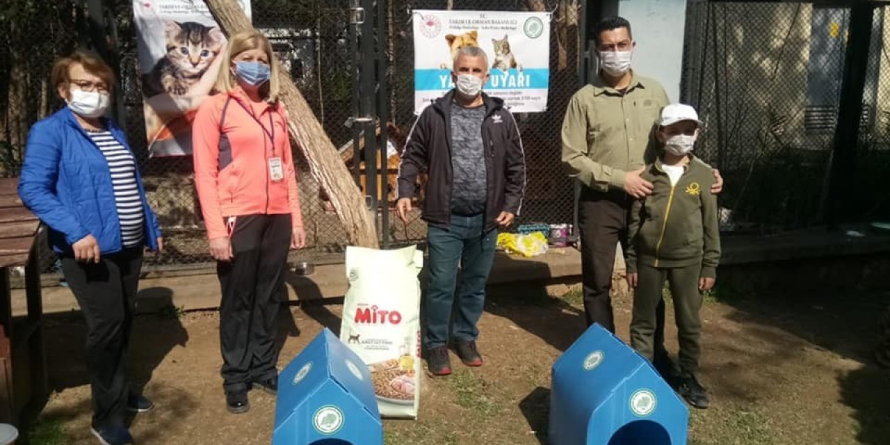 Doğa Koruma Sokak Hayvanlarını Unutmadı
