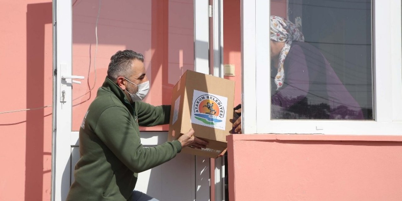 Atakum Belediyesi’nden 2 Günde Binden Fazla Aileye Yardım