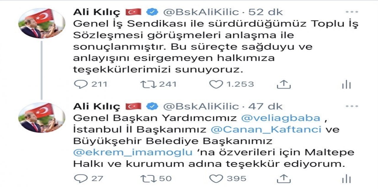 Maltepe Belediyesi’nde Grev Anlaşma İle Bitti