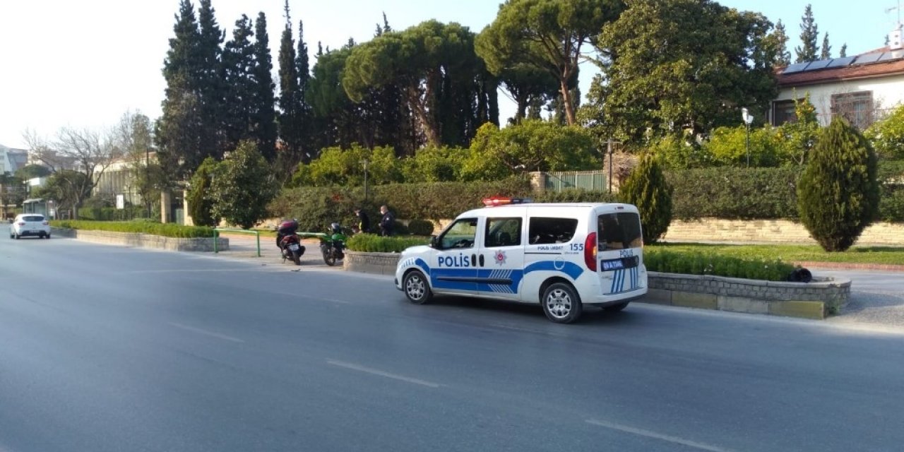 Karşıdan Karşıya Geçmek İsterken Motosiklet Çarptı